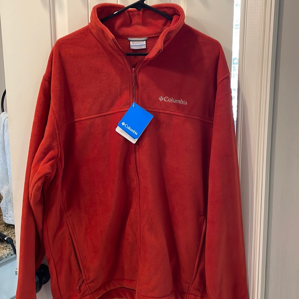 Columbia full zip fleece jacket